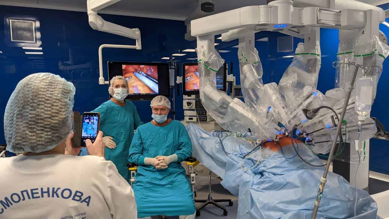 Роботическая хирургия в больнице Святителя Луки (Санкт-Петербург)