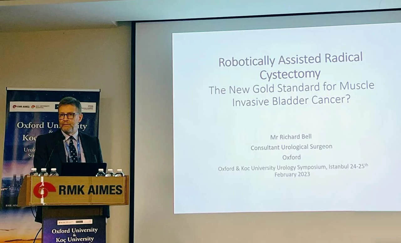 Роботическая цистэктомия выступление профессора из Оксфорда