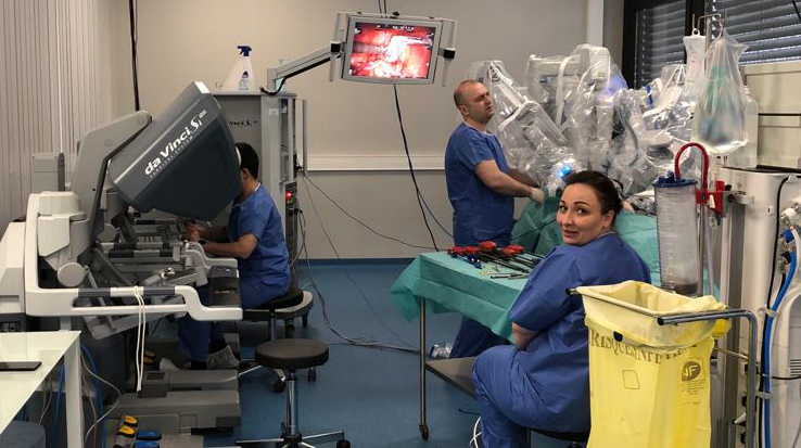 Обучение роботической хирургии в ORSI