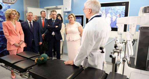 Робот da Vinci в Областной детской клинической больнице Ростовской области