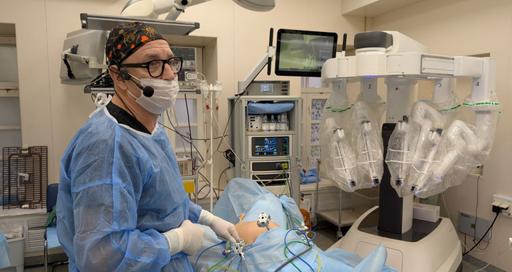 Роботизированная операция на V Всероссийском научно-практическом конгрессе «Инновации в акушерстве, гинекологии и репродуктологии»